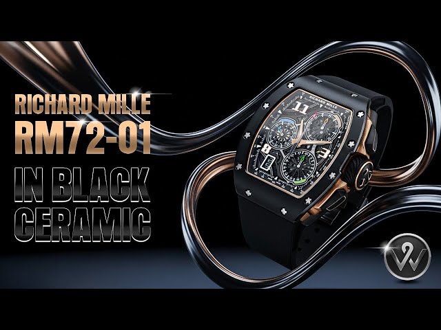 The Richard Mille RM72-01 Lifestyle Flyback Chronograph in Black
