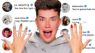My Friends Pick My CRAZY Nail Designs! 💅🏼
