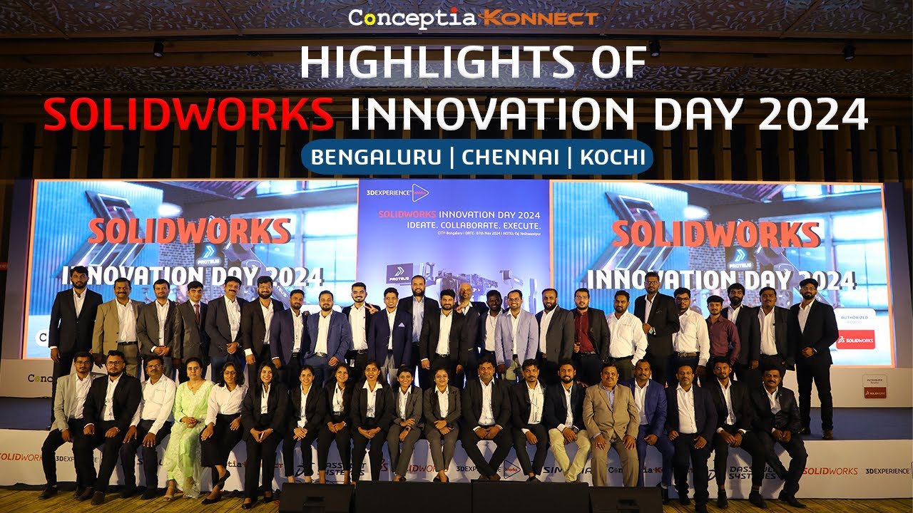 SOLIDWORKS Innovation Day 2024 - Highlights - Conceptia Konnect ...