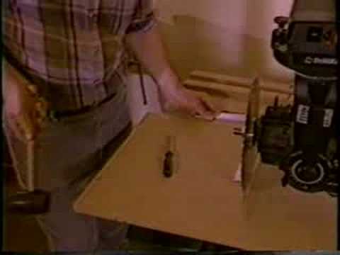 RADIAL ARM SAW SETUP