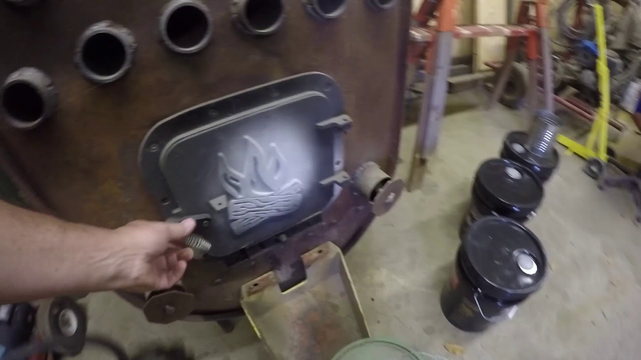 wood stove build YouTube