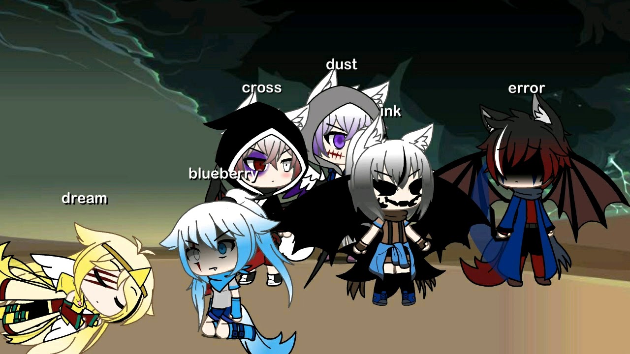 Эррор санс гача лайф картинки