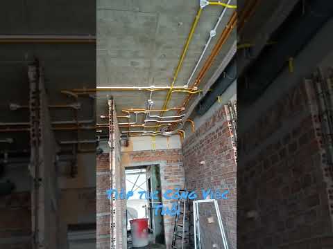 Video Cách Đi Ống Điện Nổi Trên Trần Bê Tông - youtube