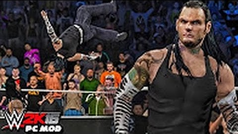 WWE 2K16 PC Mods - Jeff Hardy Character Mod ( Including Custom Minitron & Walltron )