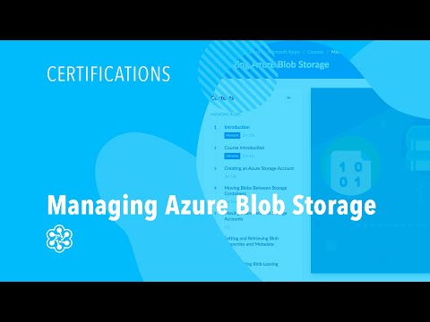فيديو: ما الأنواع المختلفة للنقاط الكبيرة في تخزين Azure Blob؟