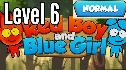 Red Boy And Blue Girl Level 6 Normal Mode In Forest Temple Maze Android Walkthrough