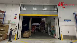 Stacking High Speed Door Large Entrance Rapid Door Auto Door