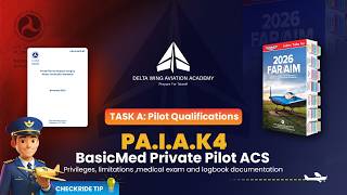 PA.I.A.K4 - BasicMed (AC 68-1A) Explained | Private Pilot ACS Checkride & Oral Prep