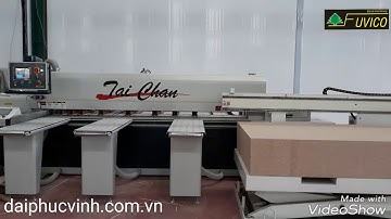 CƯA PANEL SAW CNC , CẮT VÁN CÔNG NGHIỆP TỰ ĐỘNG THÊM OPTION BÀN NÂNG TỰ ĐỘNG