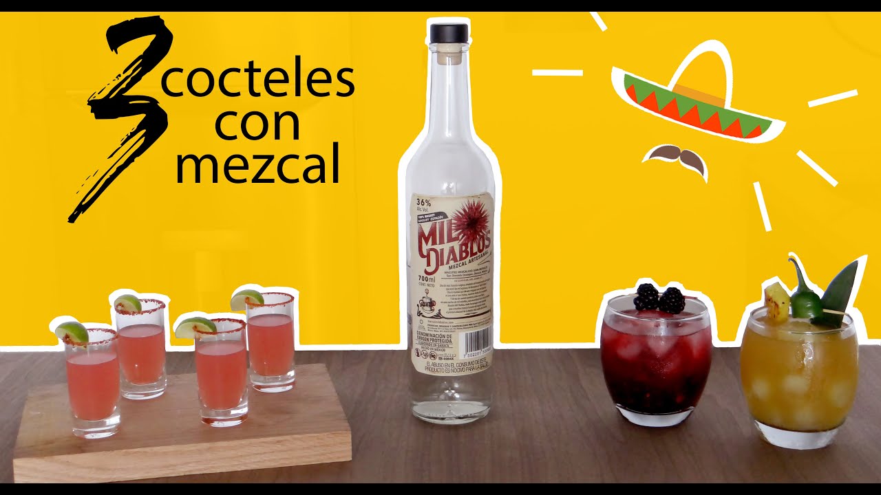 Cómo 3 cocteles fáciles mezcal? - YouTube