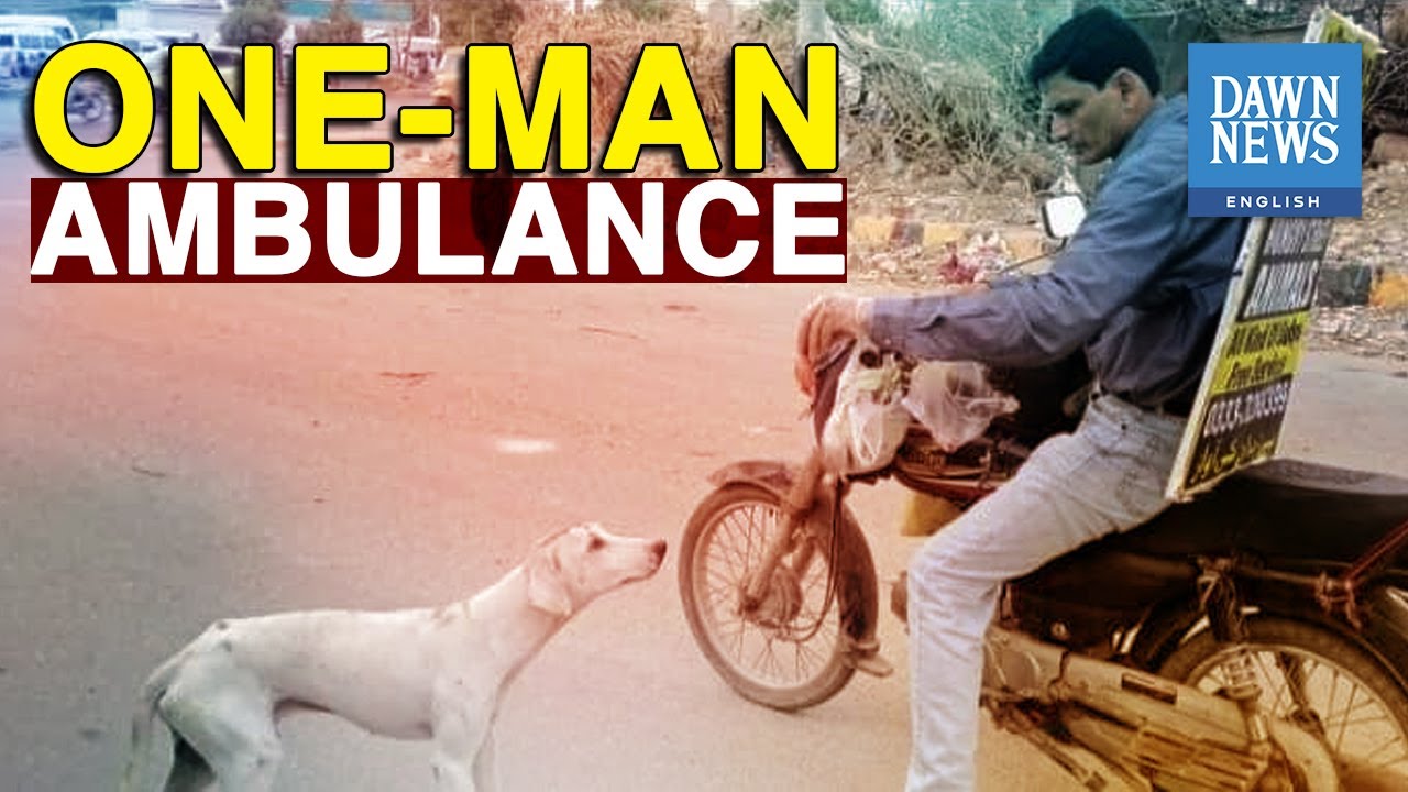 'One Man Ambulance': Rescue For Animals On Wheels | DeepEnd | Dawn News ...