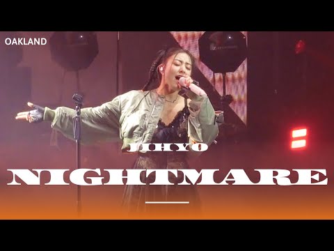 [4K] 230613 TWICE JIHYO "Nightmare" Fancam 트와이스 지효 직캠 | TWICE Ready To Be Oakland D2
