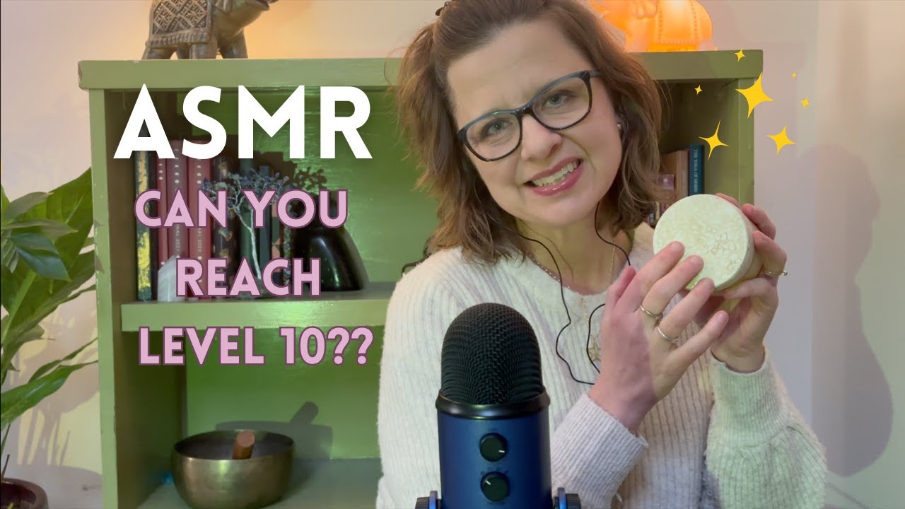 ASMR Can You Reach Level 10 Before Falling Asleep? (high sensitivity ...