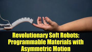 Revolutionary Soft Robots: Programmable Materials with Asymmetric Motion
