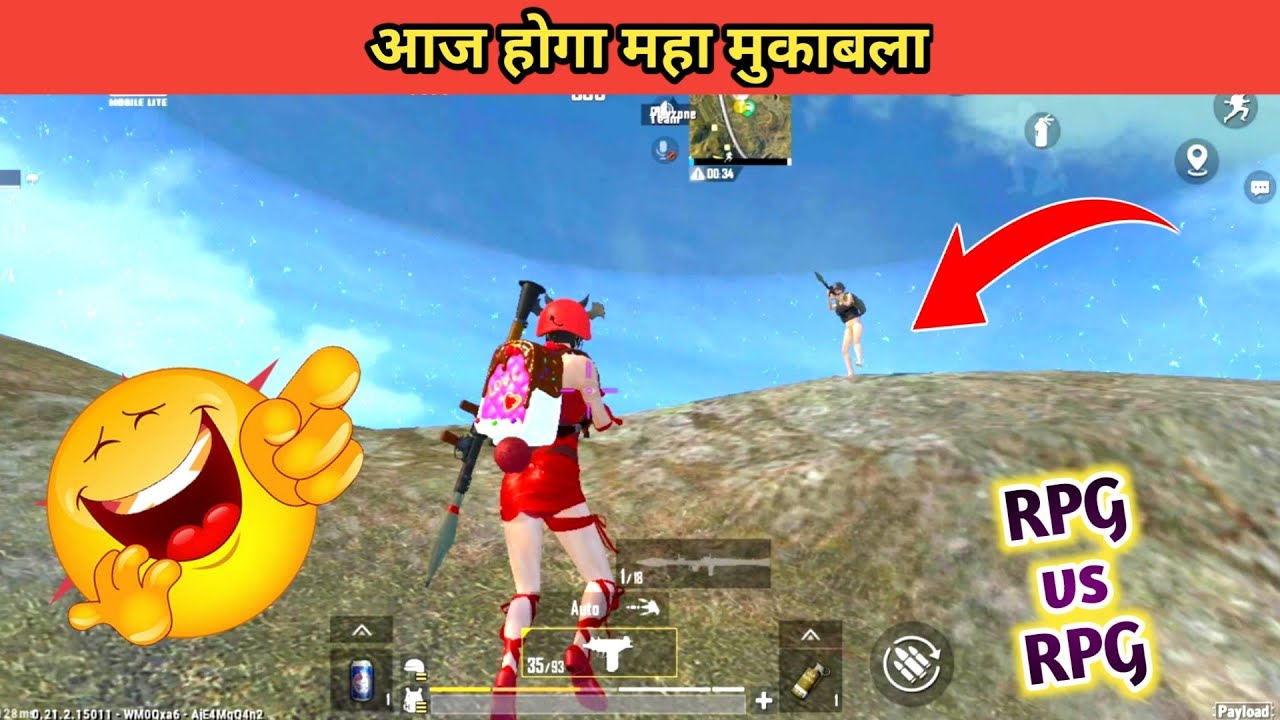 ?FUNNY: RPG vs RPG FIGHT || Pubg Mobile Lite Best Funny MOMENTS WhatsApp Status Video By RavanXpro