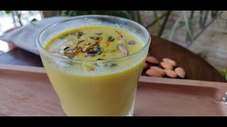 Badam Milkshake Recipe | अब घर पर ही  बनाये मार्किट जैसा पर hygienic and healthy बादाम मिल्कशेक