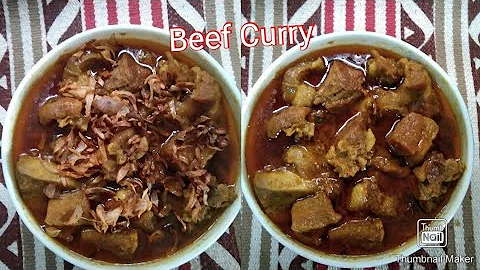 /special  beef curry recipe.