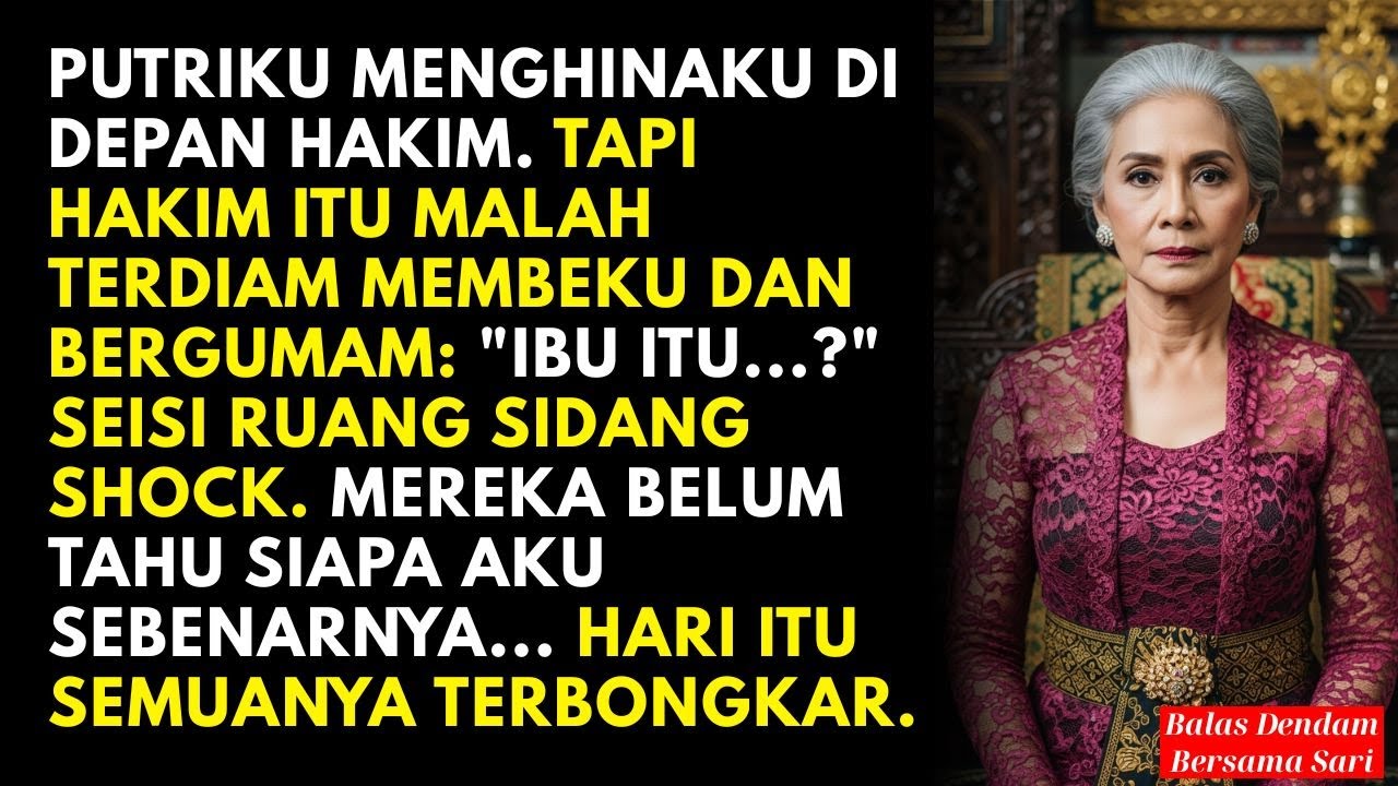 Putriku Meremehkanku, Tapi Hakim Justru Terkejut Saat Melihatku & Bertanya: 