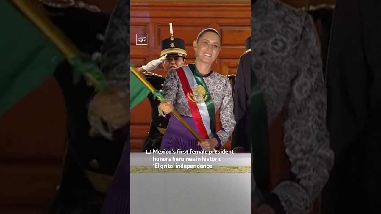 Mexico S Sheinbaum Makes First Cry Of Independence As President