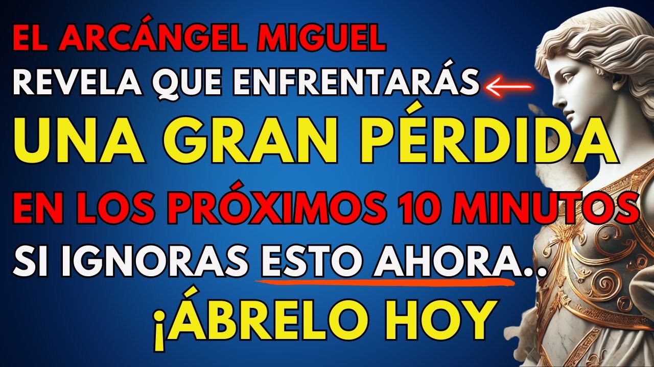 DIOS DICE: EL ARCÁNGEL MIGUEL REVELA QUE ESTO SUCEDERÁ HOY! - YouTube