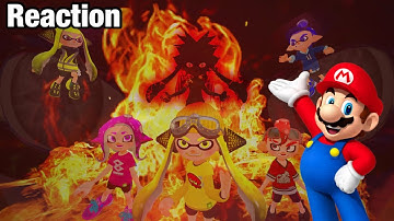 Mario react to, “Ancient Return Part 2 (Splatoon Gmod Animation)”