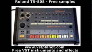 Roland TR-808 Free sample pack - vstplanet.com