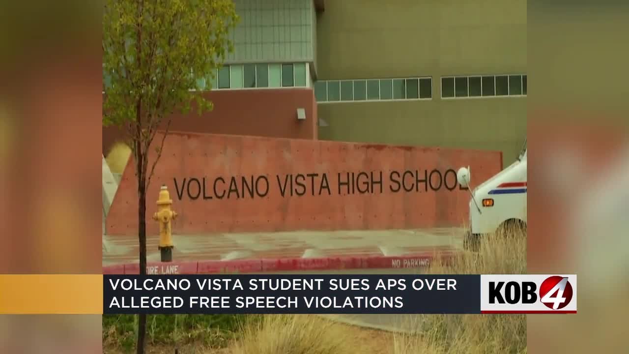 Volcano Vista student sues APS over alleged free speech violations