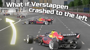 Verstappen 3D Crash Animation - F1 Azerbaijan Grand Prix 2021