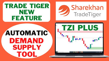Tradetiger TZI PLUS Demand Supply Tool | Advance Supply-Demand Zone OTA | Stock Market | Sharekhan