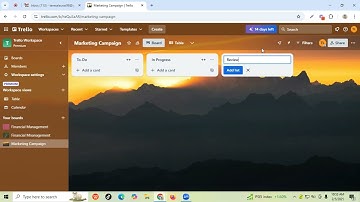 Workflow in Trello for Project Management 🚀