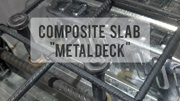 Composite slab,metal deck