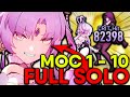 I SOLOED MOC 1 - 10 with Fu Xuan. - Honkai: Star Rail