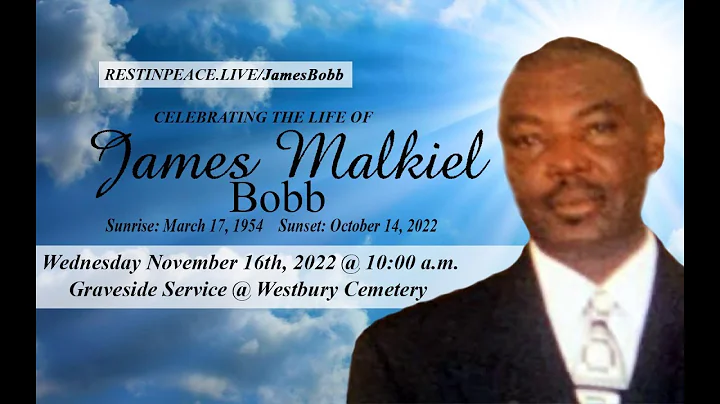 Live Stream for James Malkiel Bobb