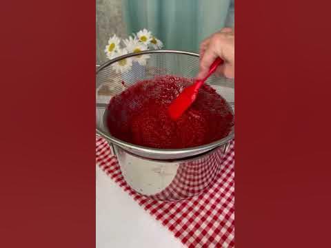 Малиновый джем. Рецепт в описании #готовимдома #готовимвкусно - YouTube