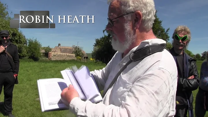 Robin Heath at Avebury introducing new book: 'Mega...