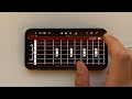 Acdc  thunderstruck on iphone garageband