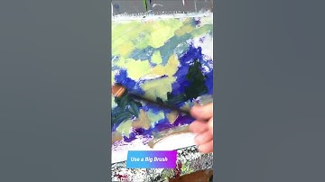 5 Tips for Simplifying Your Landscape PAINTINGS | Loose Style in Oils, Acrylics or Gouache