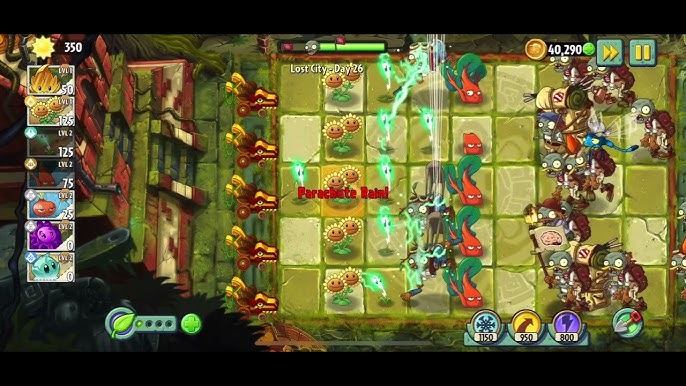 Plants vs Zombies 2 It's About Time Gets Lost City Update!