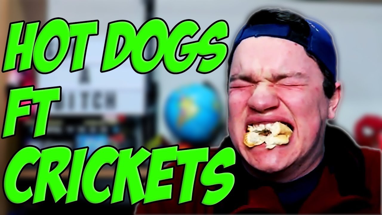 SHE FED ME CRICKETS Blind Hot Dog Taste Challenge YouTube