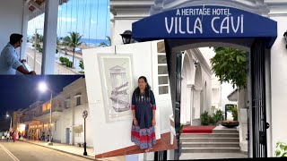 Villa Cavi @Pondicherry |Best Sea View Stay in Pondicherry |White town|Rock Beach|French Colony