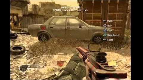 Really Funny COD4 HACKER | LMAO