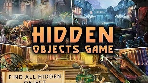 Hidden Object Game-Find 30 Objects to Beat the Level!