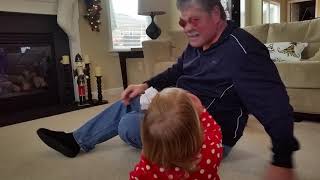 Baby Caroline And Pop-Pop