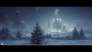 The First Snow After 2049 Calm Blade Runner Winter Ambience For Sleep & Focus