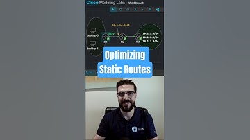 Optimizing Static Routes #ccna  #ccnp #networkengineering