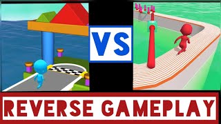 Fun Race 3D V/S Fun Run Run Compare REVERSE Gameplay || GAMERZ TOPER screenshot 3
