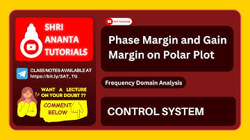 Phase Margin and Gain Margin on Polar Plot #electricalengineering #electronicsengineering #polar