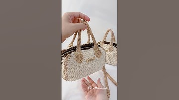 ♡ Luxury Bag ♡ Cách Móc Túi Đi Tiệc Đã Có Hướng Dẫn Chi Tiết #mimihandmade #crochet #handmade #diy