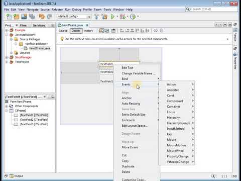 USE ENTER KEY TO MOVE TO NEXT FIELD IN JAVA SWING APPLICATION - YouTube