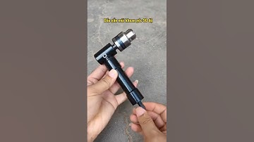 Đầu gắn mũi khoan, vặn siết ốc vít góc 90 độ chuyên dùng trong góc khuất, hộc tủ...